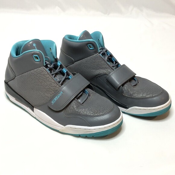 Nike Air Jordan V IV III 543 Sz 11 Shoes Flight Club Retro Blue Gray 602661-015 - Picture 1 of 12